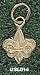 Un Of Louisiana Lafayette Fleur De Lis 3/8 Charm/Pendant -14K/10K, Stainless Steel or Gold Plated