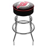 NHL New Jersey Devils Padded Bar Stool