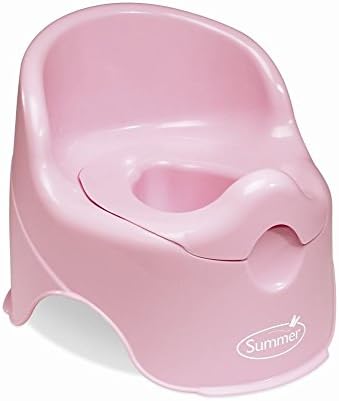 Children Baby Infant Potty with Back Support Kid Portable Toilet Seat Travel Urinal Training Chair Pink