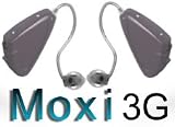 2 Unitron Moxi 20 Hearing Aids (Shadow Gray color)