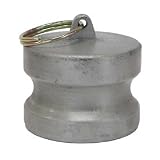 1 Aluminum Camlock Fitting - Dust Plug Thread