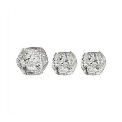 Snowball 3 Piece Votive Set