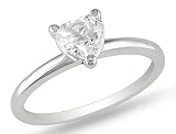 Sterling Silver 1 CT TGW White Topaz Fashion Ring