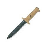 Eickhorn Desert Command II German Infantry Tanto Combat Tactical Knife & Sheath with Diamond Sharpener