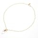 Crystal Point and Pearl Necklace