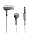 Radius Tru-Tune Ultra-light Aluminum Earbuds W/ Noise Isolation, iPhone Compatible - Silver (Designed in Japan)