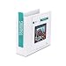 Wilson Jones 86630 - Professional Plus No-Gap D-Rings Vinyl View Binder, 3 Capacity, White