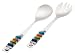 Wild Eye Designs Salad Server, Rainbow Mini Beads