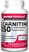 L-Carnitine ( Tartrate ) 250 mg 100 Capsules Jarrow Formulas
