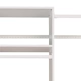 Easy Track RB1460 4 to 8-Foot Deluxe Closet Starter Kit, White