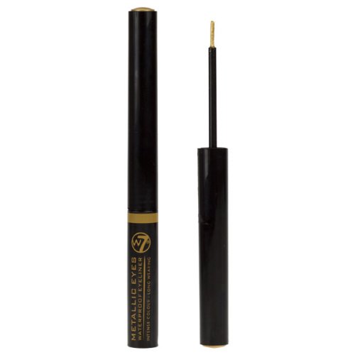W7 Metallic Eyes Waterproof Liquid Eyeliner - Cosmic Gold Preisvergleich