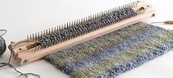 Weave and Hook Knitting Board 18" with Hook