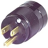 Marinco 5266BL NEMA 5-15 Straight Blade Plug 15A 125V
