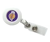 Lo Angeles Lakers Retractable Badge Reel Id Ticket Clip
