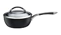 Raymond Blanc by Anolon Hard Anodised Clad Covered Chef's Pan, 22 cm, 2.8 Litre