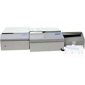 Shear Tech SC-4000 Automatic Check Strip-Coder, Full size keyboard and large 2-lines display for easy reading, Encode any number of fields in one pass, Journal printer, Sensors to detect document dog-ear, end of the ribbon, transport and encode failure, Adjustable strip, Leading/Trailing edge.