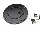 Rampage 85007 Polished Stainless Steel Locking Billet Style Gas Cover
