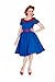 Lindy Bop Women's 'Odette' Classy Vintage 1950s Flared Swing Party Evening Dress