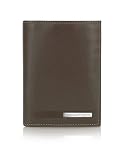 Bric's Pininfarina - Signature Leather Coat ID Wallet Dark Brown