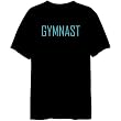Gymnast Simple Word / Element Sports Mens T-Shirt (Black, Sizes X-Small - XXX-Large)