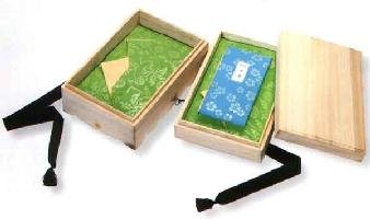 鳩居堂の印香　二重桐箱　三条実美公親伝　名香伝芳（桐箱入）