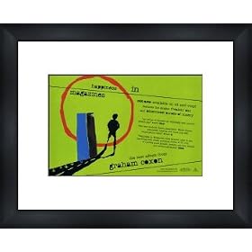 GRAHAM COXON Happiness in Magazines - Framed Original Advert
