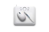 Bamboo Fun (Small) White Tablet with Pen, Mouse & Graphics Software