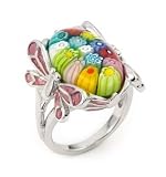 Millacreli Multi-color Dragonfly Ring