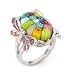 Millacreli Multi-Color Dragonfly Ring