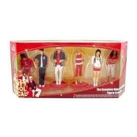 High School Musical 6 figures - complete collection figurine set