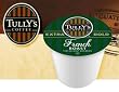Tully's Coffee FRENCH & ITALIAN ROAST Variety Pack 48 K-Cups for Keurig Brewers