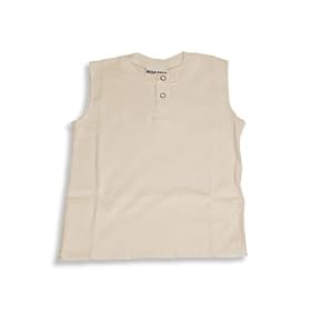 Mish Mish - Toddler Boys Sleeveless Top, Tan