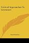 Critical Approaches to Literature