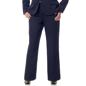 AK Anne Klein Plus Size Pants, Suiting Navy