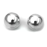 Bling Jewelry Sterling Silver Half Bead Ball Earring Clip-On Earrings