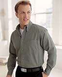 Devon and Jones Men's Long-Sleeve Titan Twill (D500)