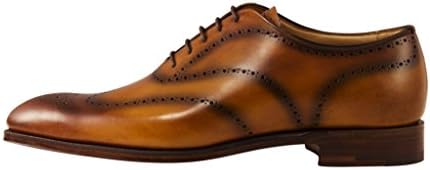 Andrew Lock Men's The Gryffin Wholecut Brown Leather Shoe 9.5