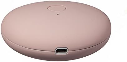 Lucky Stone [Sakura Pink] 3200mAh Rechargeable Double-Sided Hand Warmer / Portable Charger&amp; Power Bank with Special Designed Coating makes the Surface as Tender as Baby's Skin and delivers Natural