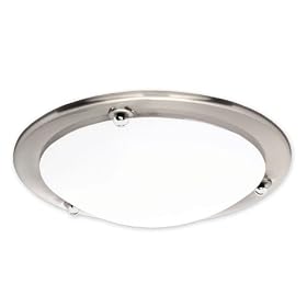 Good Earth Lighting GLS2401-BN-I Decorative Energy Saving One Light Flush Mount Ceiling... by Good Earth Lighting