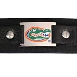 Florida Gators Italian Leather Cuff Bracelet