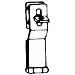 National Mfg. N102962 Swivel Safety Hasp