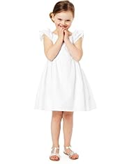 Autograph Pure Cotton Vintage Style Lace Dress