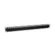 Tripp Lite N054-024 Cat5e Feedthrough Patch Panel, 1U - 24 Port