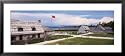 Group of People in the Training Session, Fort Mackinac, Mackinaw City, Michigan, USA Places Framed Art Poster Print by Panoramic Images, 43x19