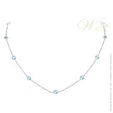 WILLOW GOLD: *BLUE STARLIGHT 10* NECKLACE