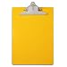 Saunders Recycled Plastic Clipboard, 1-Inch Capacity, Holds 8.5 x 12 Inches, Yellow (21605)