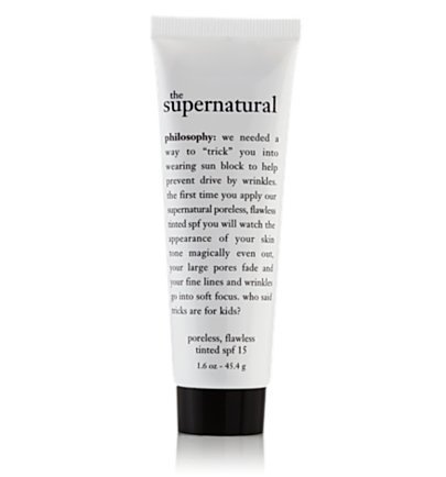 the supernatural | poreless, flawless spf 15 tinted primer | philosophy