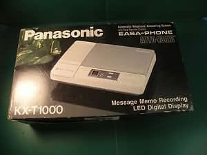Amazon.com : Panasonic Easa-Phone Cassette Tape Answering Machine