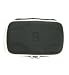 Nintendo DS Lite EVA Carrying Case with Game and Accessories Compartment - Bundled with 1 Set of Crystal Clear LCD Protector with Cleaning Cloth - 4 Color Options, BLACK+PROTECTOR