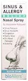 bioAllers Allergy/Sinus Nasal Spray .8 oz NatraBio